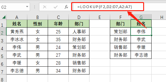 Lookup函数最经典的11种用法